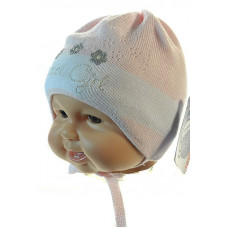 N102 хлопок GRANS(36-40р.вязаная шапка для новорожденных)