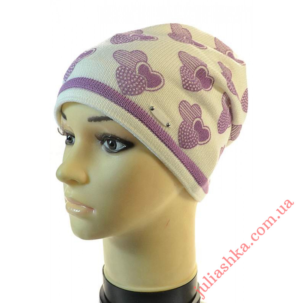 К 410 GRANS(52-54р.вязаная  детская шапка)