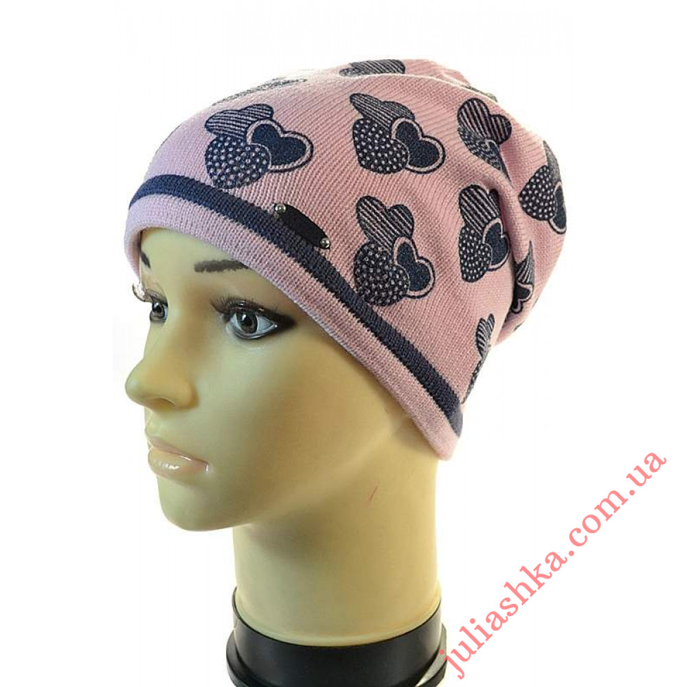 К 410 GRANS(52-54р.вязаная  детская шапка)