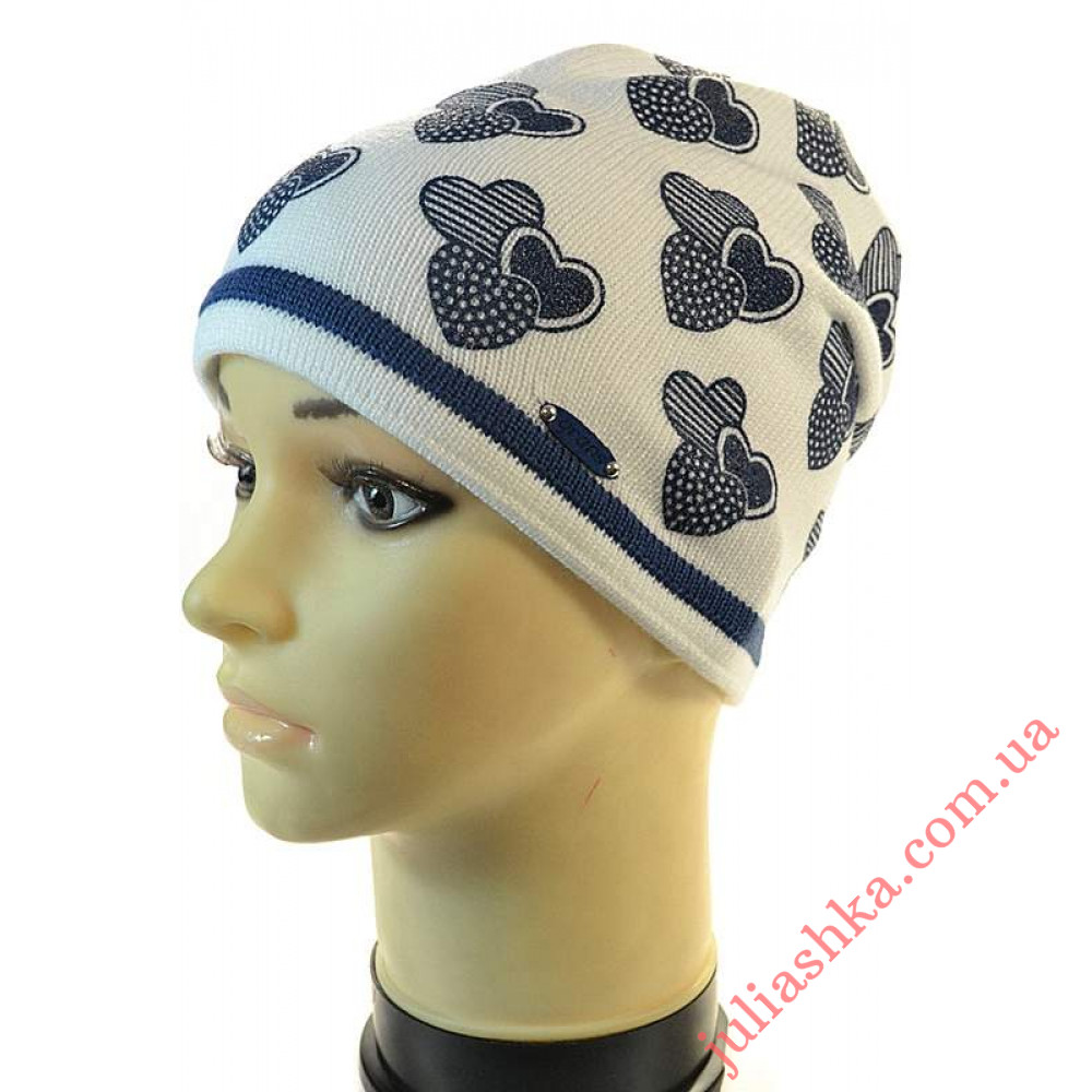 К 410 GRANS(52-54р.вязаная  детская шапка)