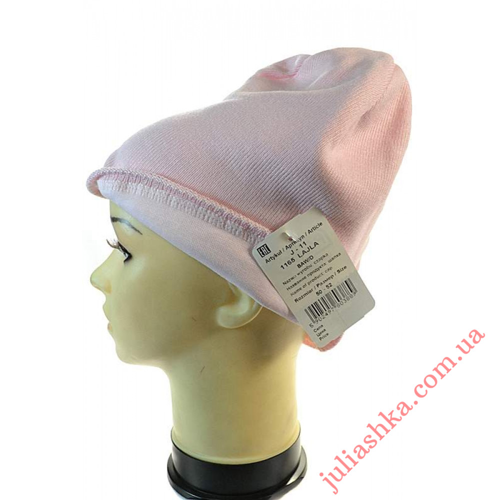 1165 AGBO(50-52р.дитяча в’язана шапка)