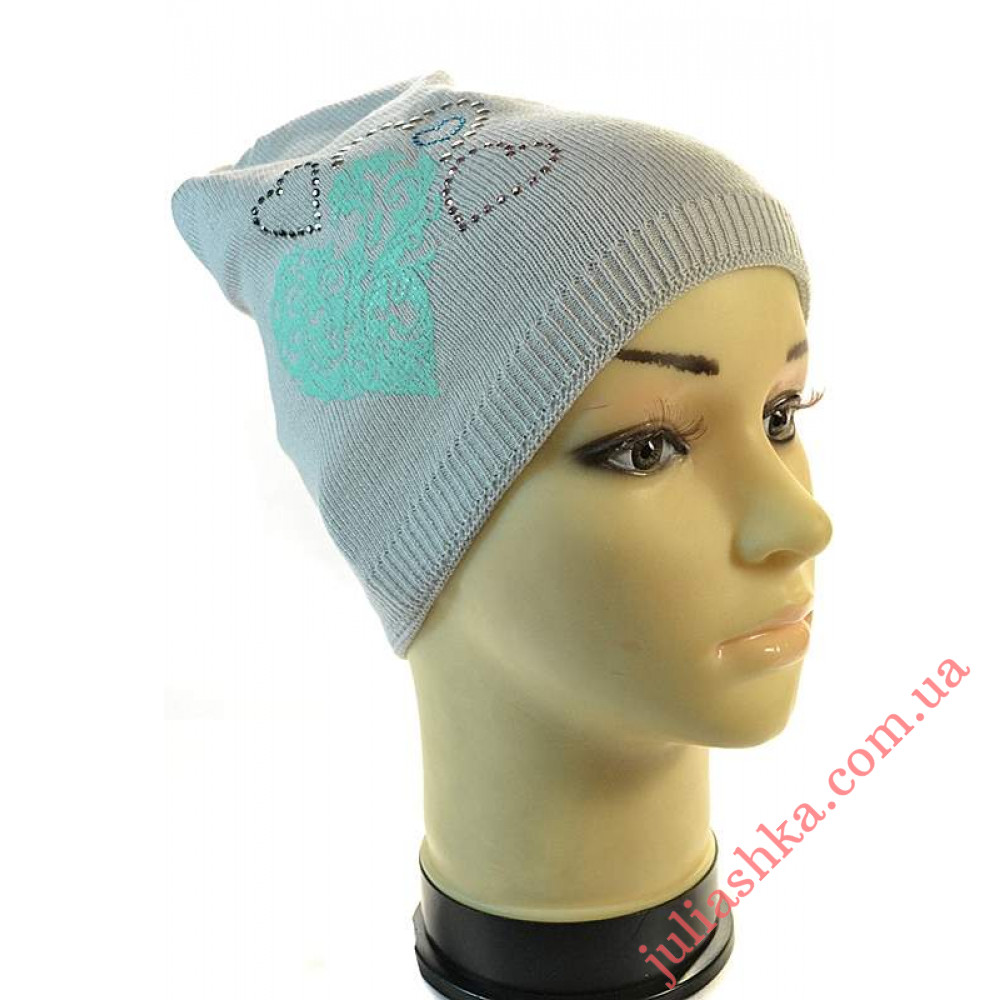 1165 AGBO(50-52р.дитяча в’язана шапка)