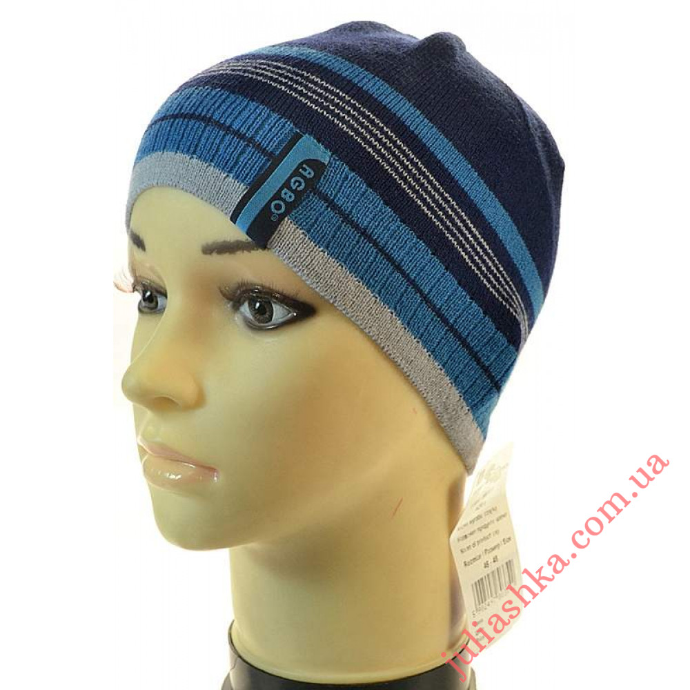 1181 AGBO(46-48р.дитяча в’язана шапка)