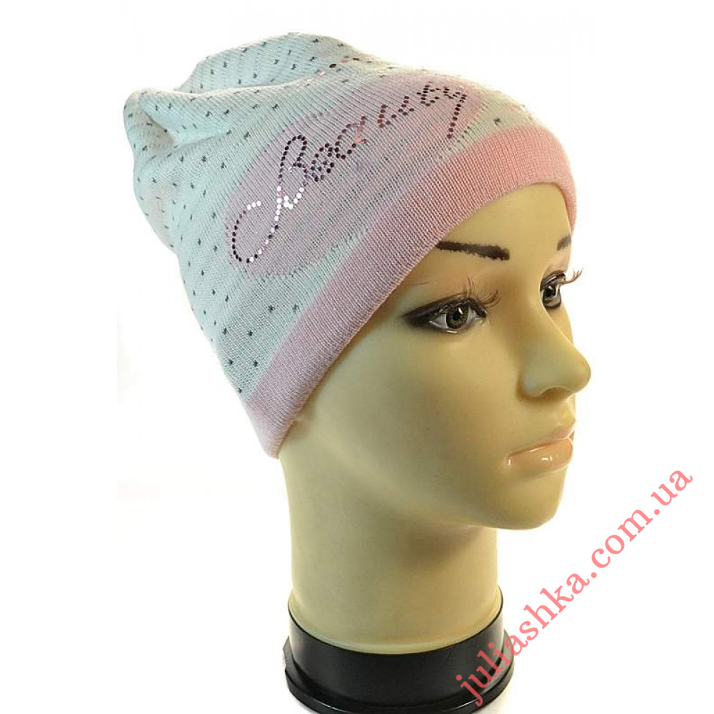 1188 AGBO(48-50р.детская вязаная шапка)