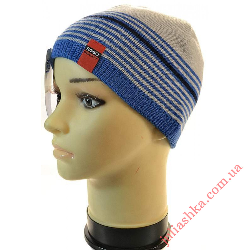 1166 AGBO(46-48р.дитяча в’язана шапка)