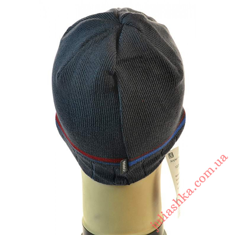 1225 AGBO(46-48р.детская вязаная шапка)