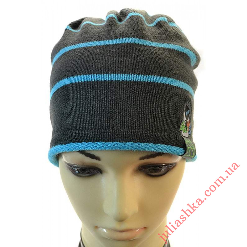 K429 GRANS(50-52р.в’язана  дитяча шапка)