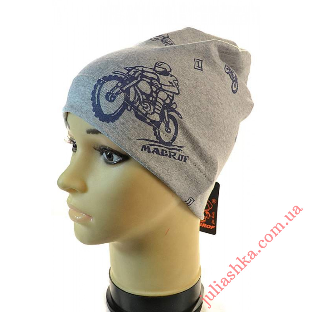 2255 MAGROF (48-52р.трикотажна шапка)