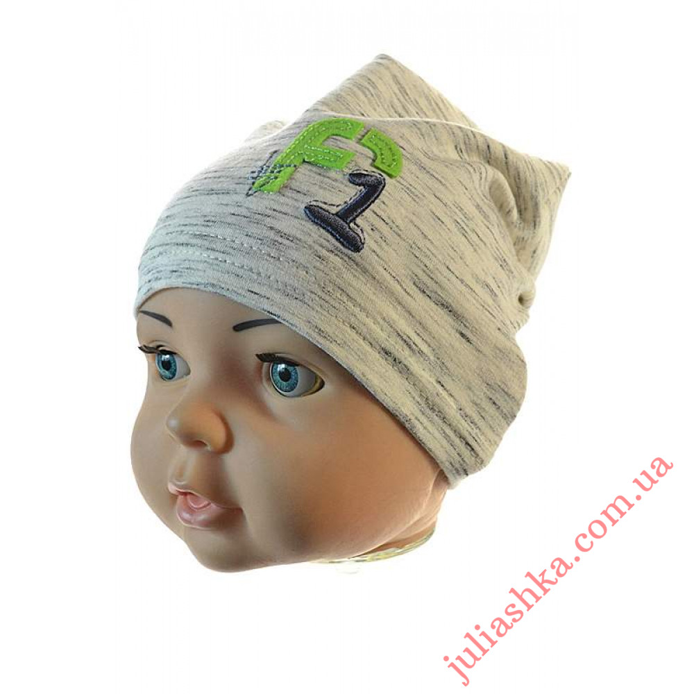 688 FIDO(42-44р.дитяча трикотажна шапка)