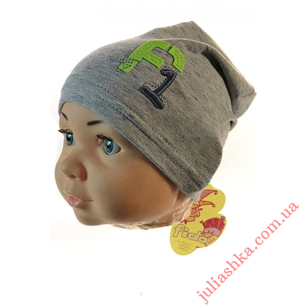 688 FIDO(42-44р.дитяча трикотажна шапка)