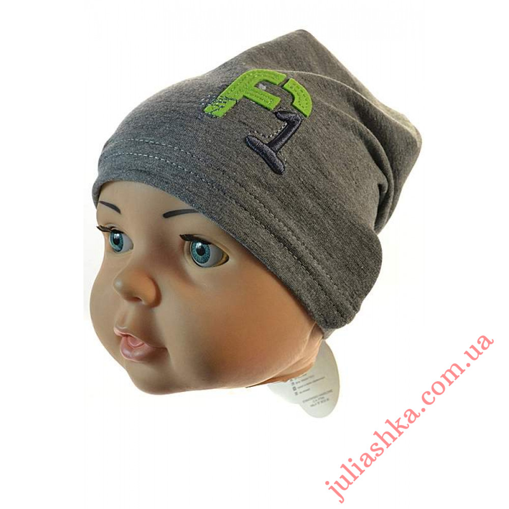 688 FIDO(42-44р.детская трикотажная шапка)