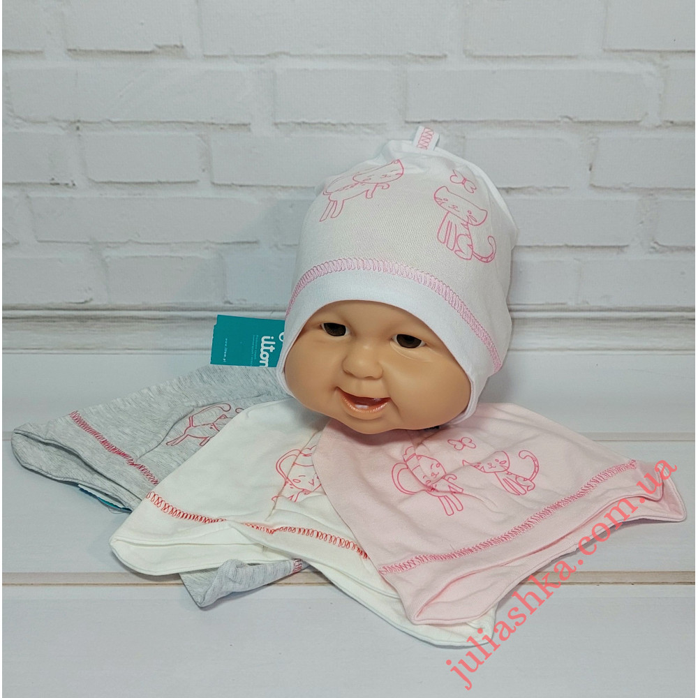 641 ILTOM(36-44р.трикотажна шапка)