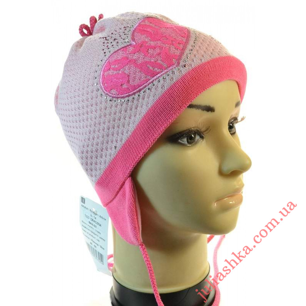 1223 AGBO(48-50р.детская вязаная шапка)