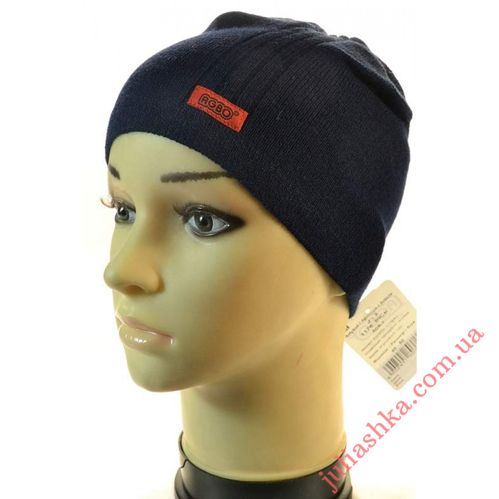 1176 AGBO(48-50р.детская вязаная шапка)