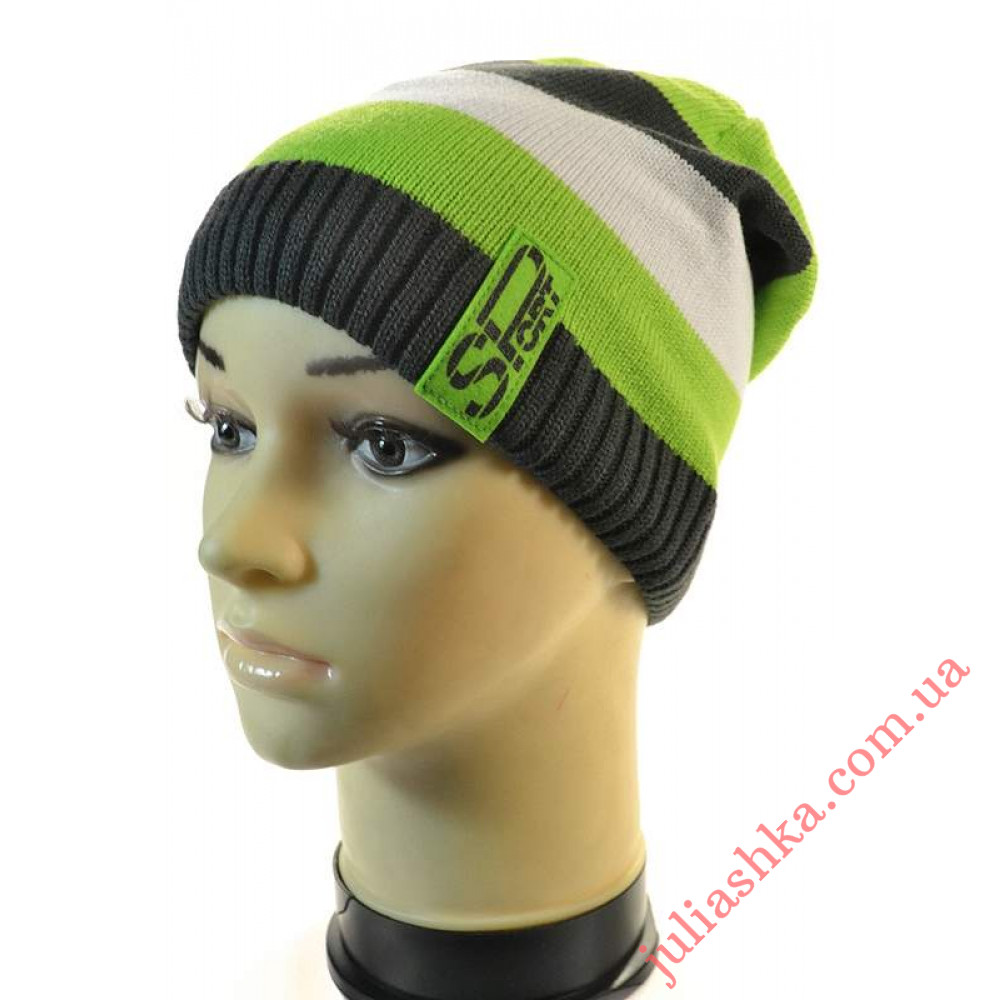 K430 GRANS(52-54р.детская вязаная шапка)