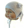 N99 хлопок GRANS(36-40р.вязаная шапка для новорожденных)