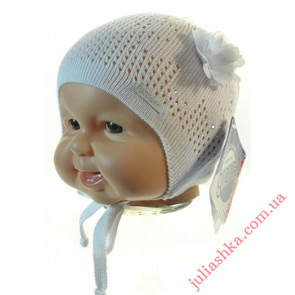 N99 бавовна GRANS(36-40р.в’язана шапка для новонароджених)