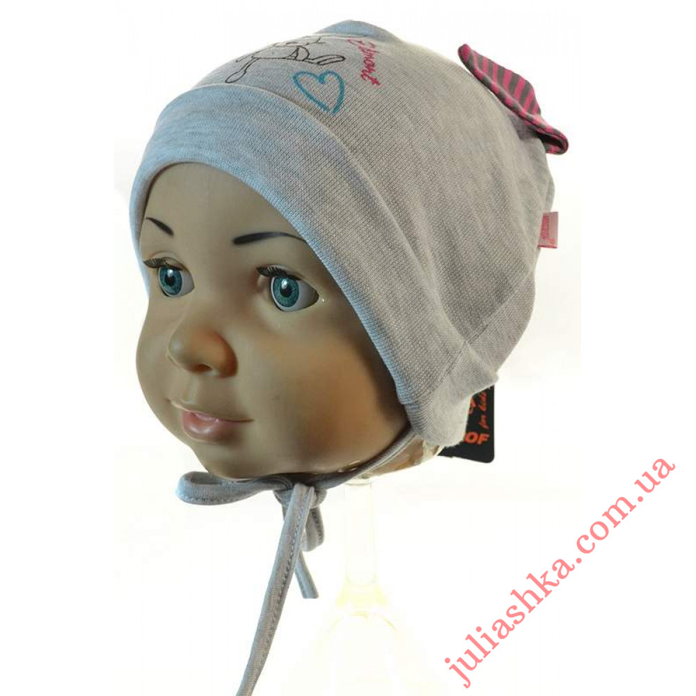 2320 MAGROF (40-44р.трикотажная шапка для новорожденных)