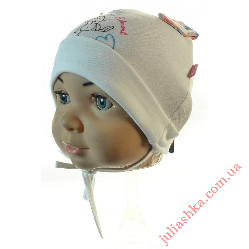 2320 MAGROF (40-44р.трикотажная шапка для новорожденных)