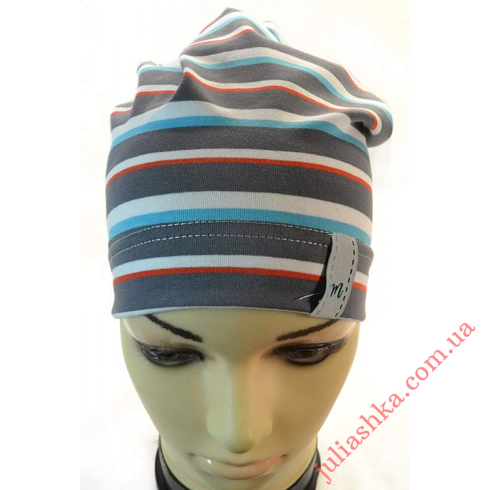 2372 MAGROF (48-52р.трикотажная шапка-хомут)