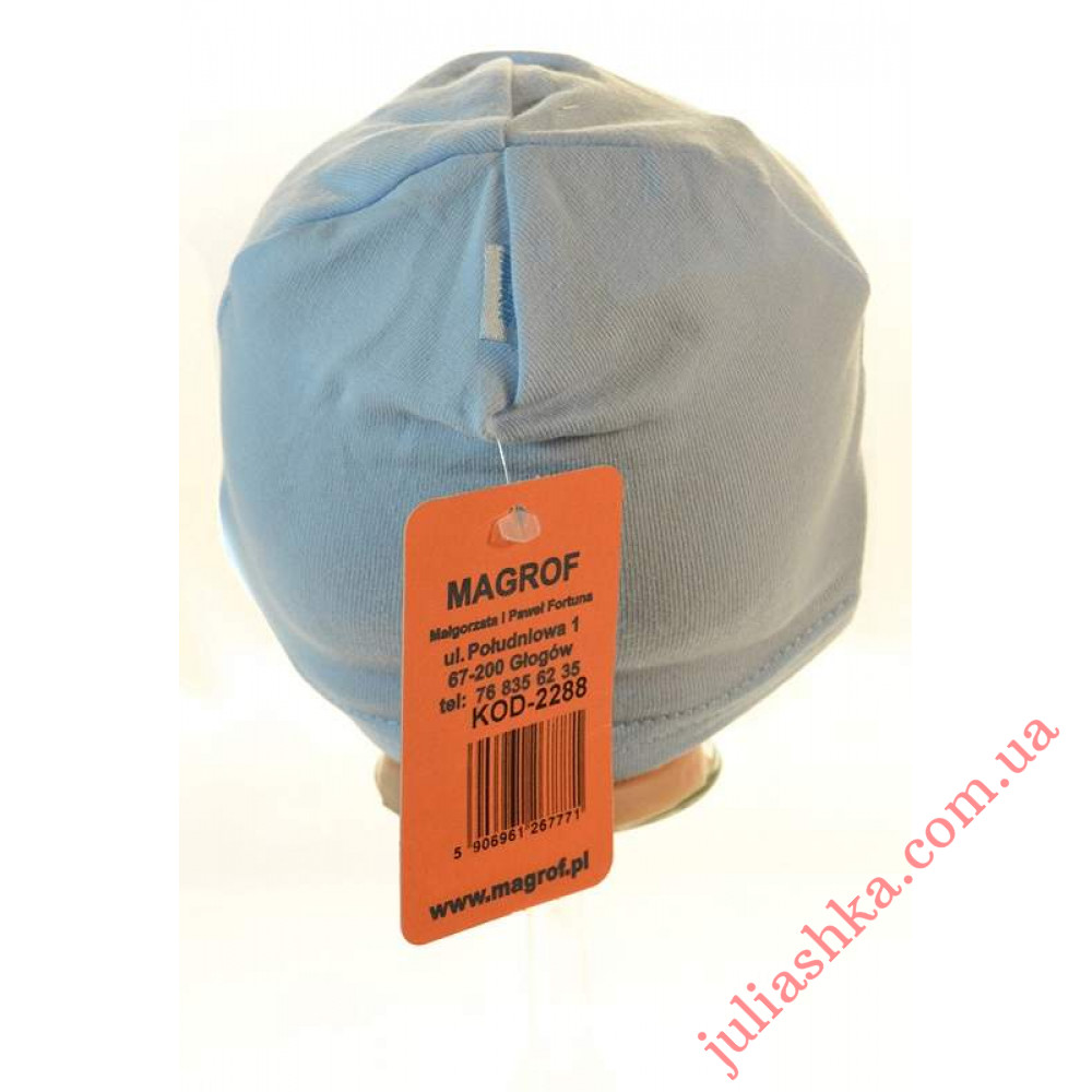 2288 MAGROF (36-40р.трикотажна шапка для новонароджених)