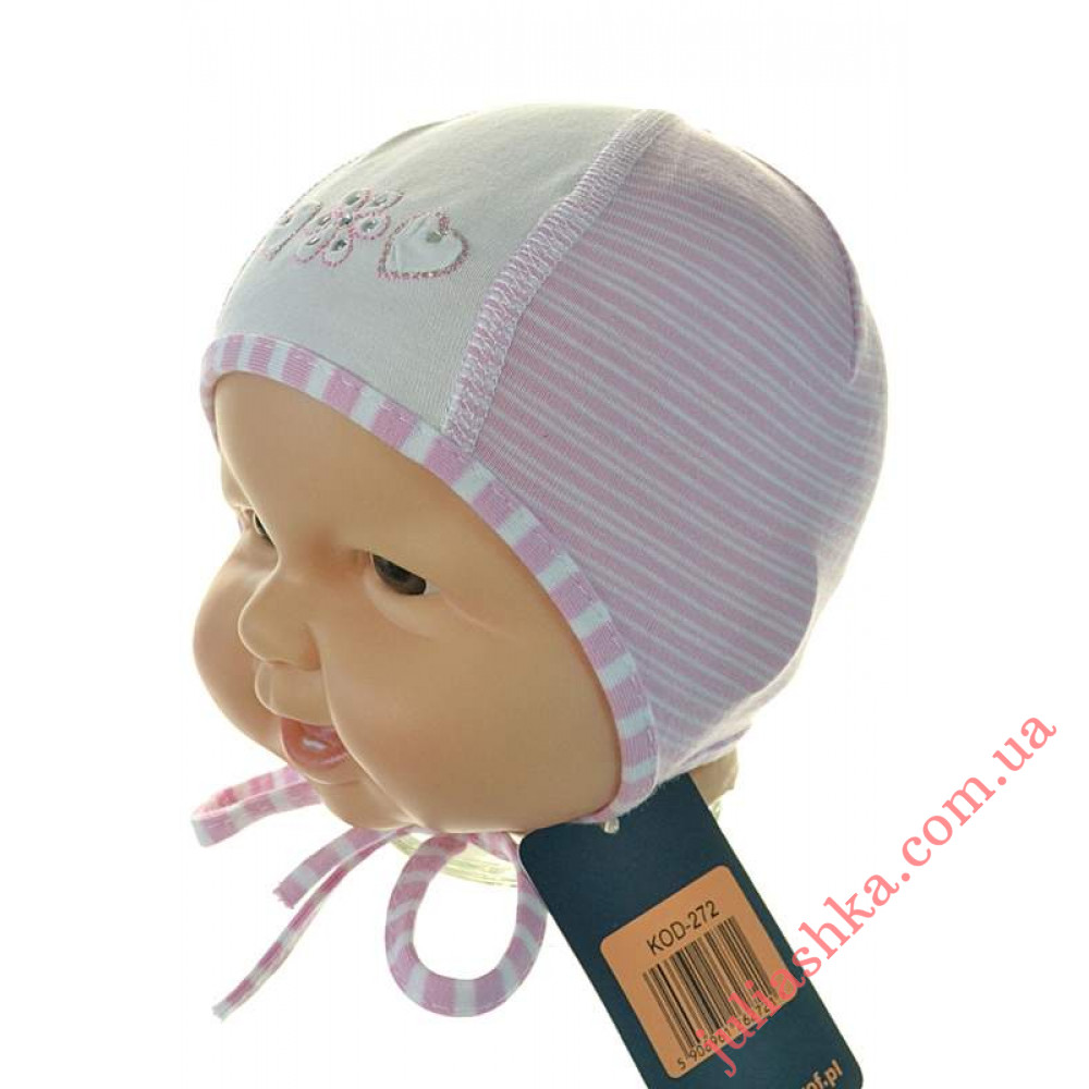 272 MAGROF(35-40р.трикотажная шапка для новорожденных)