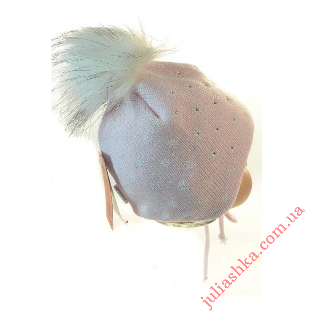 К-3448 MAGROF(36-42р.зимняя вязаная шапка)