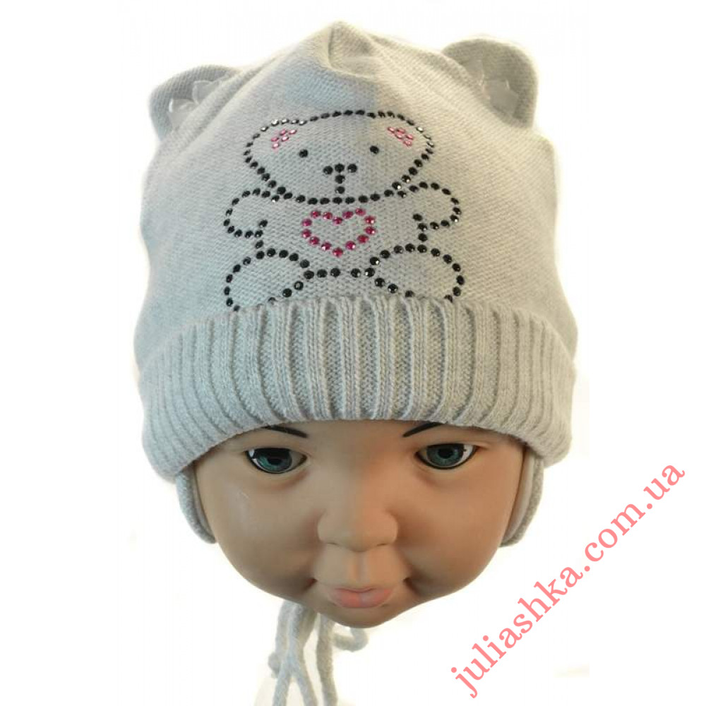 К-3389 MAGROF(38-42р.зимняя вязаная шапка)