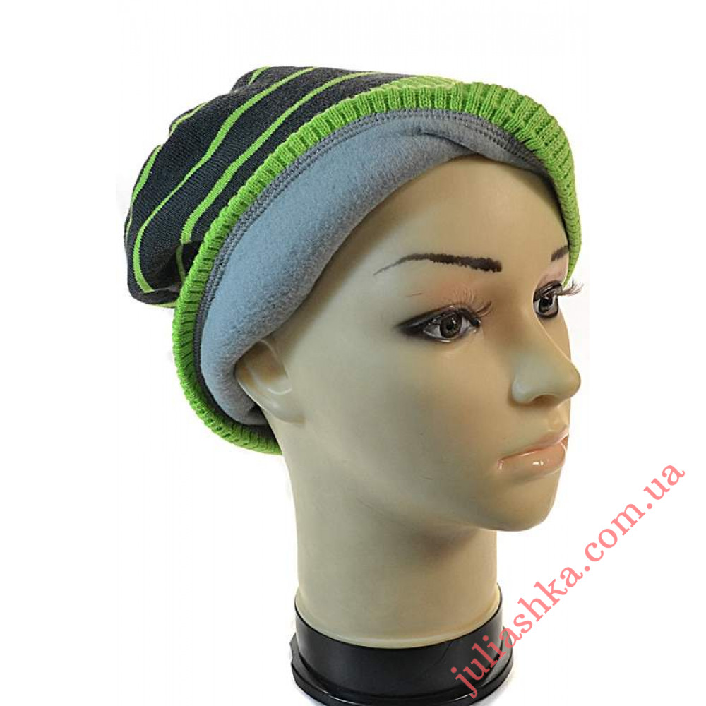 М160-Р GRANS(54-56р.зимняя вязаная шапка)