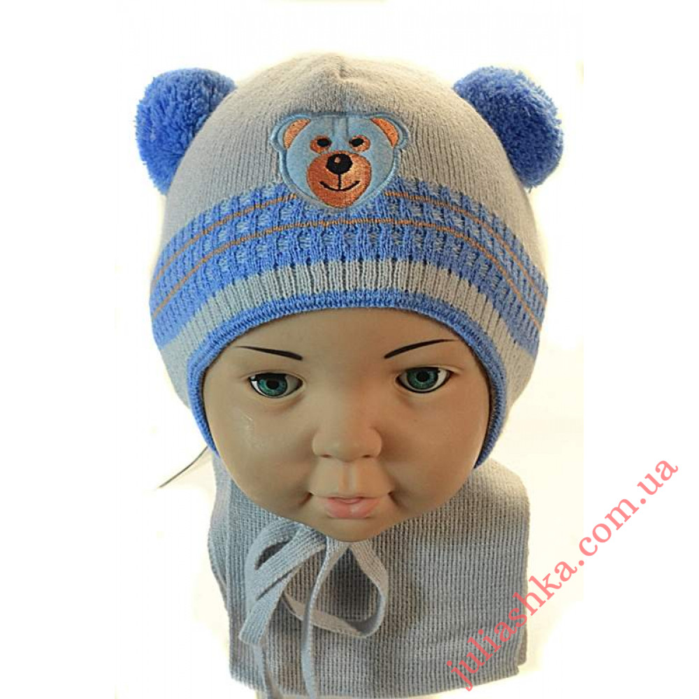 1116 AGBO(42-44р.зимний вязаный комплект)