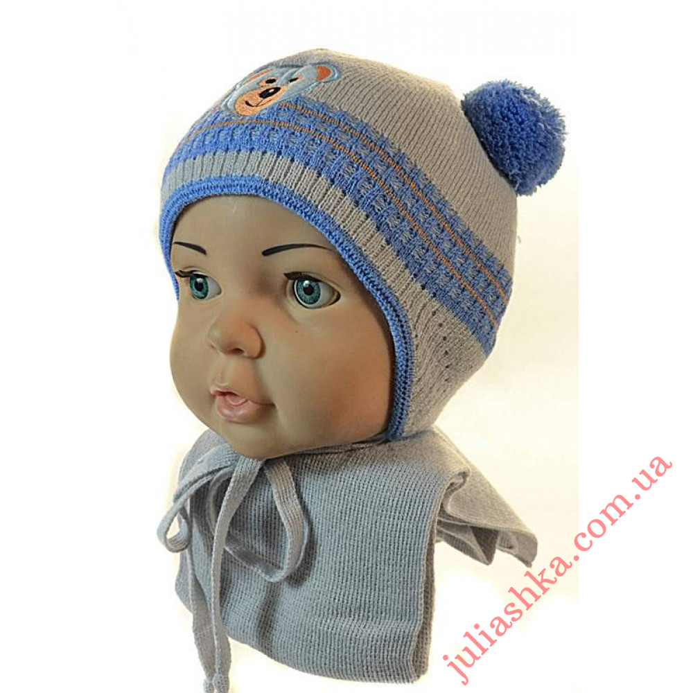 1116 AGBO(42-44р.зимний вязаный комплект)