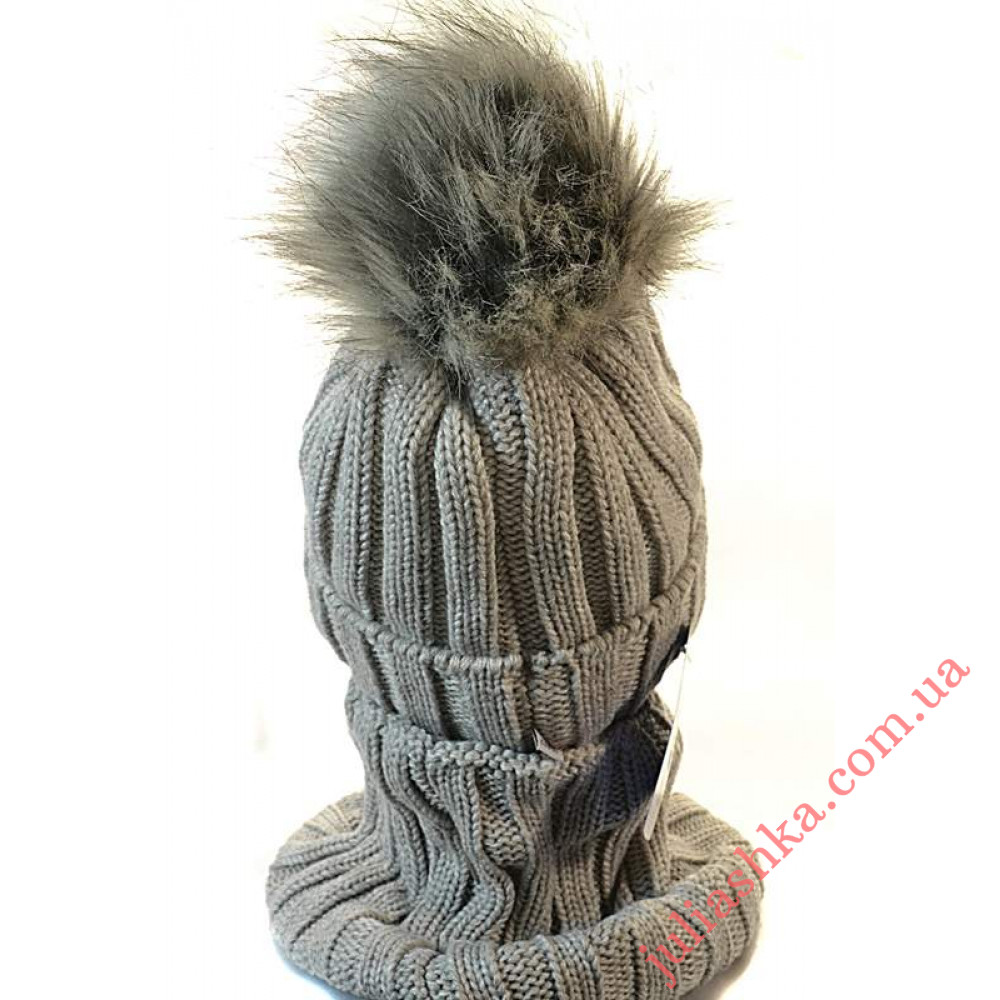 1309 AGBO(52-54р.зимний вязаный комплект)