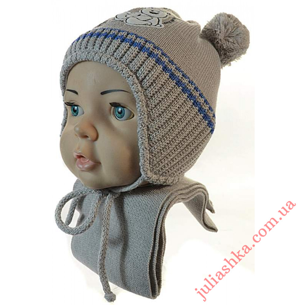 AM104-ST GRANS(42-46р.зимний вязаный комплект)