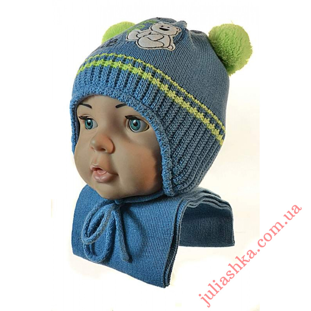 AM104-ST GRANS(42-46р.зимний вязаный комплект)