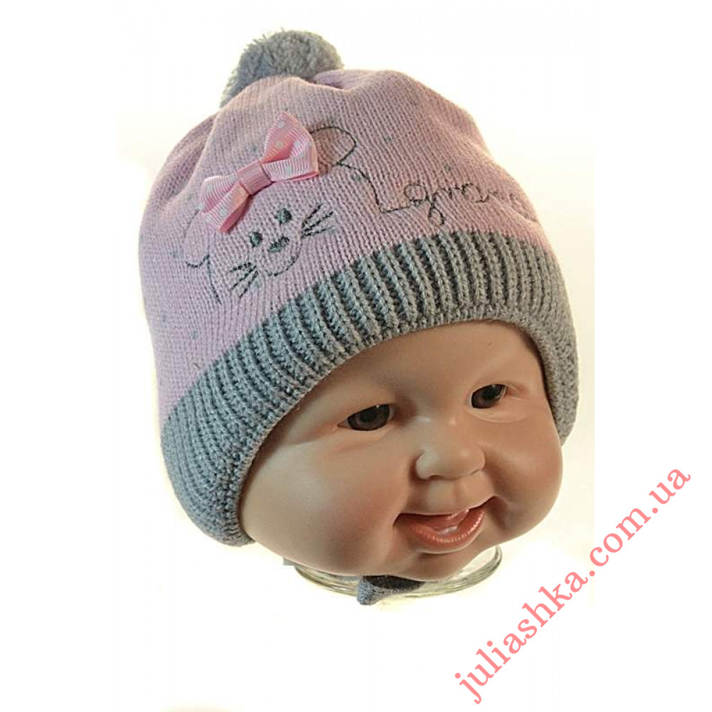 №93-ST GRANS(36-38р.зимняя вязаная шапка)