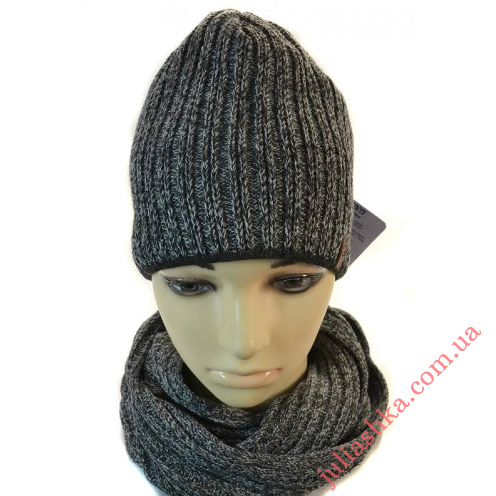 M163-P GRANS(54-56р.зимний вязаный комплект)