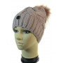 3408 VEILO(54-56р.зимова в'язана шапка)