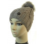 3415 VEILO(52-56р.зимова в'язана шапка)