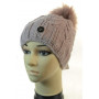 3415 VEILO(52-56р.зимняя вязаная шапка)