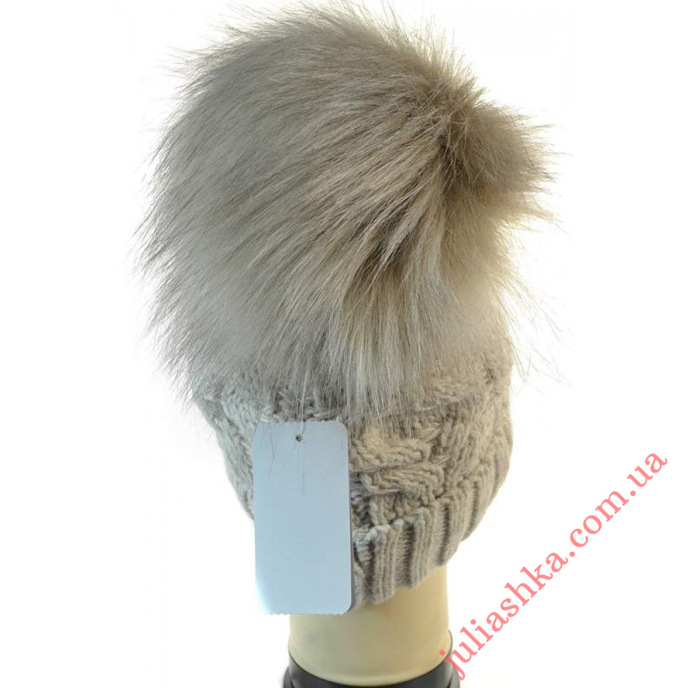 3327 VEILO(52-56р.зимова в'язана шапка)