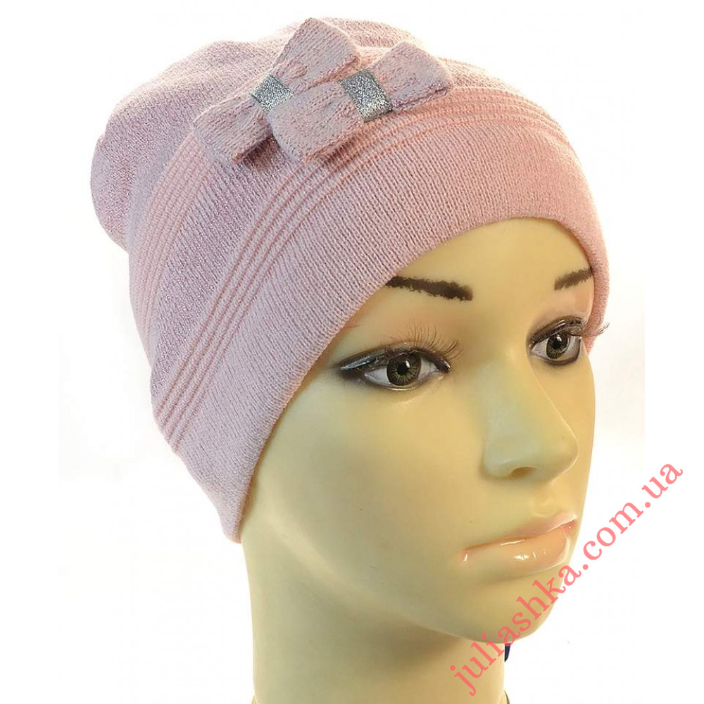 1447 AGBO(48-50р.детская вязаная шапка)