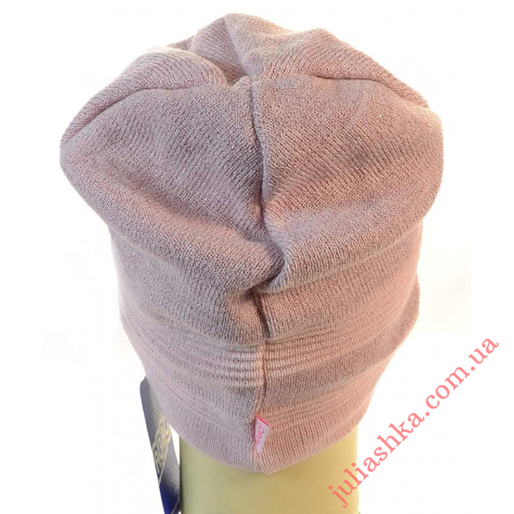 1447 AGBO(48-50р.детская вязаная шапка)