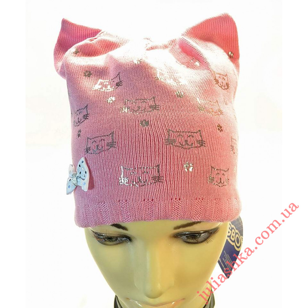 1505 AGBO(48-50р.дитяча в’язана шапка)