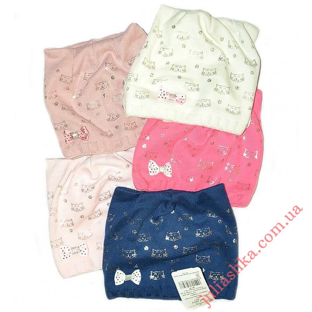 1505 AGBO(48-50р.детская вязаная шапка)