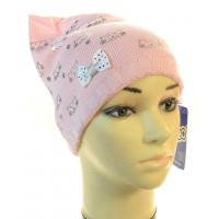 1505 AGBO(48-50р.детская вязаная шапка)