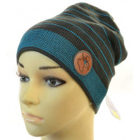 K474-D GRANS(50-52р.детская вязаная шапка)
