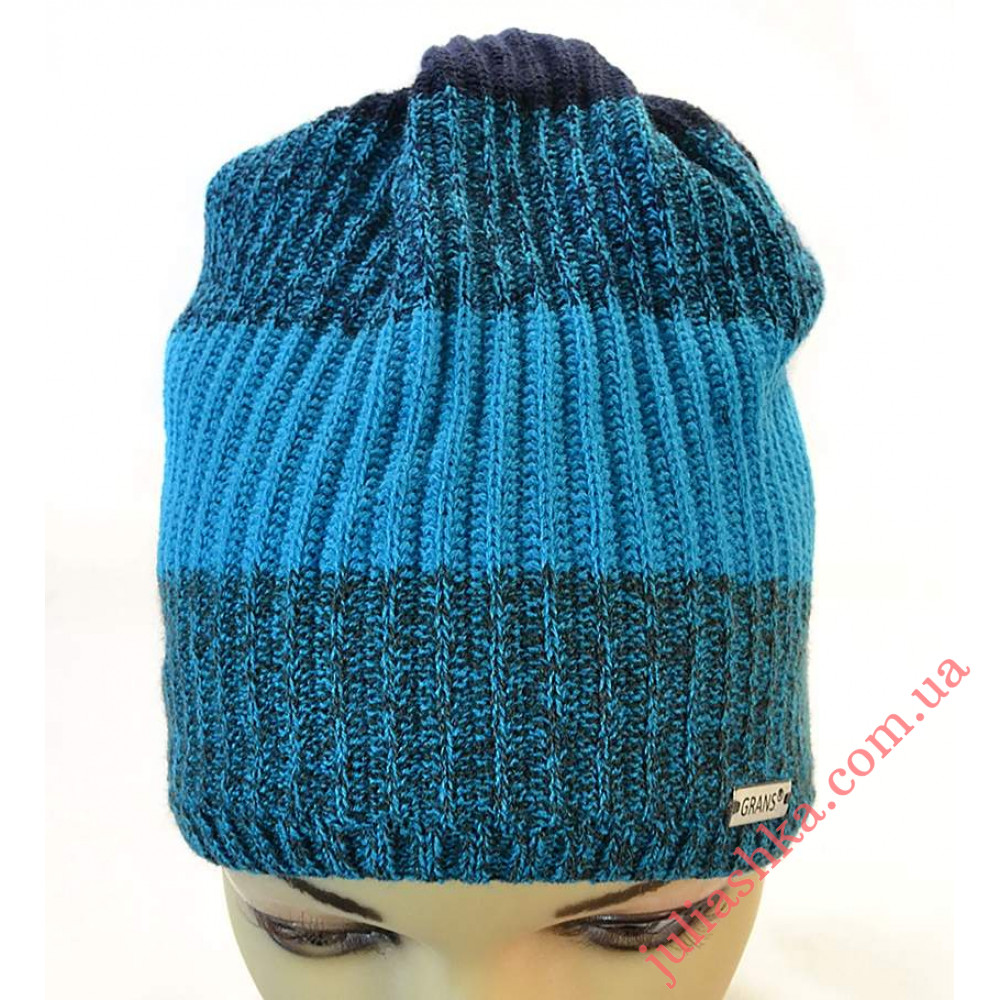 K480-D GRANS(52-54р.детская вязаная шапка)