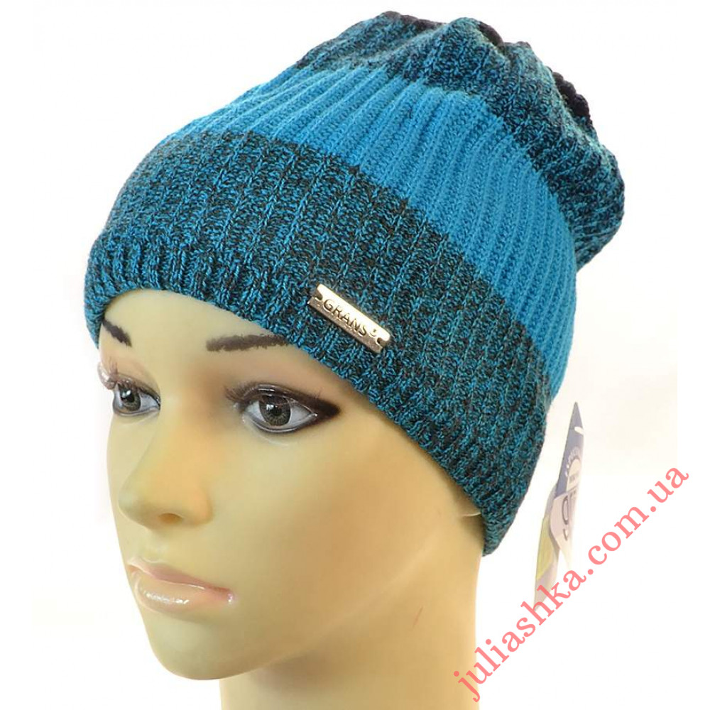 K480-D GRANS(52-54р.дитяча в’язана шапка)