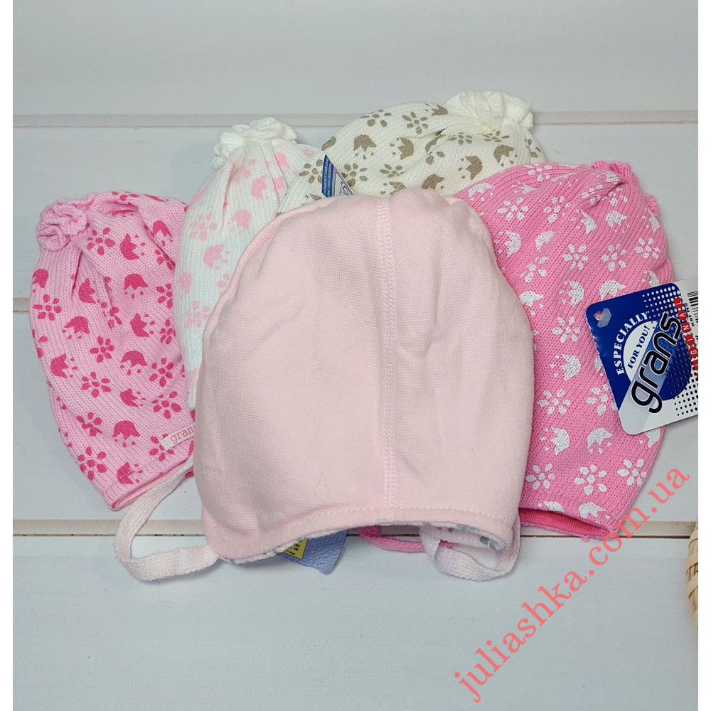 №127-D GRANS(36-38р.детская вязаная шапка)