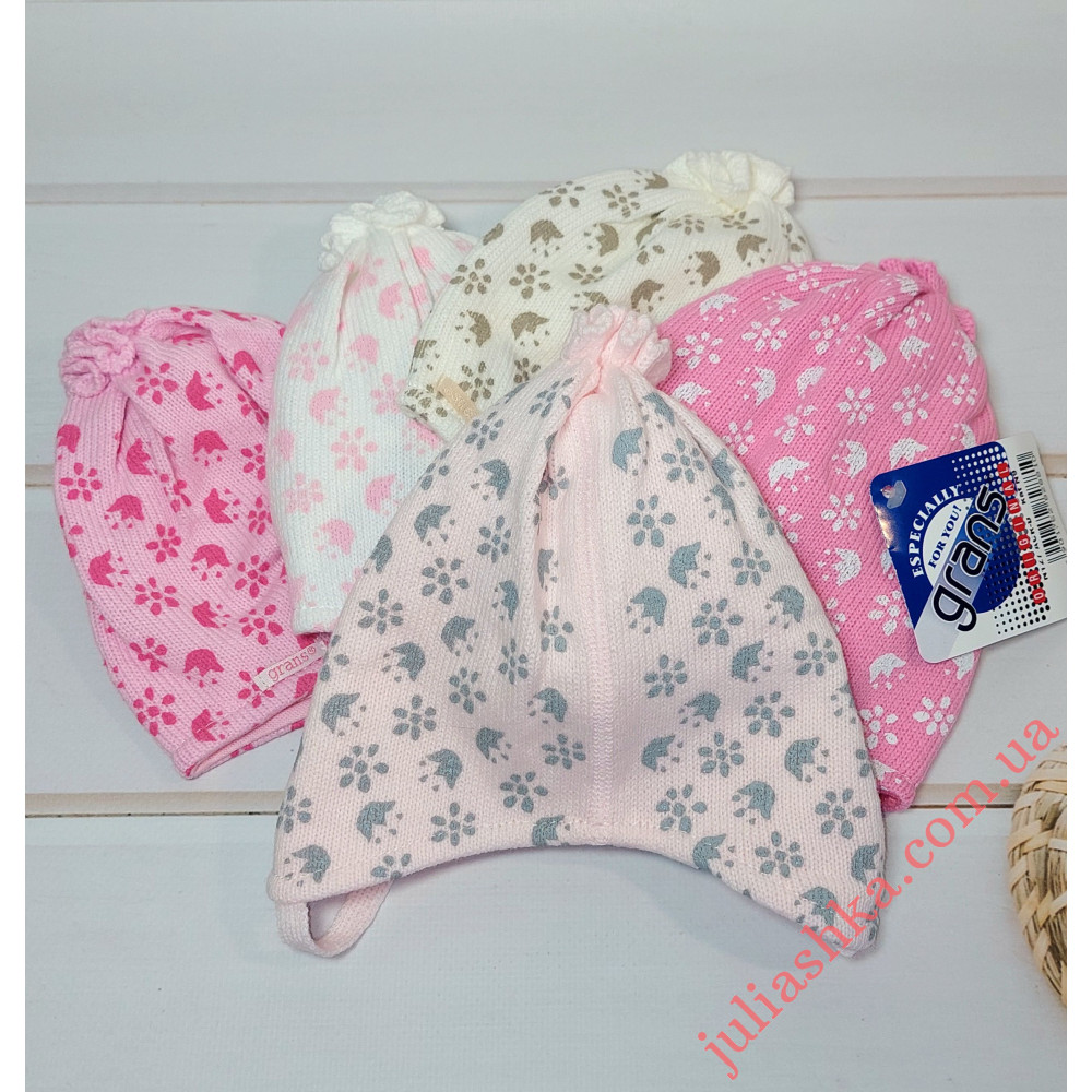 №127-D GRANS(36-38р.детская вязаная шапка)